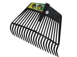 Galaflor Besen|Rechen|Laubrechen aus Polyamid mit 20 Zinken