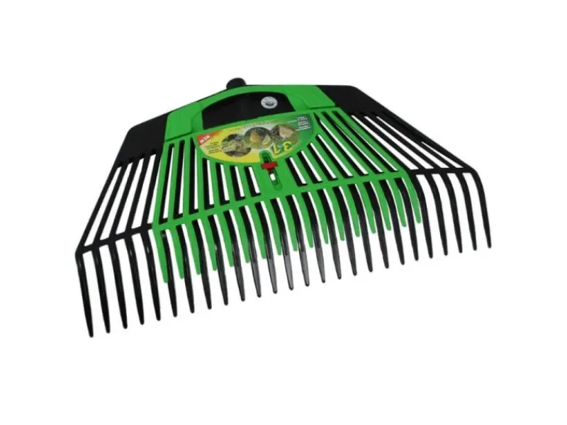 Galaflor Besen|Rechen|Laubrechen mit 26 Zinken und Laubhand