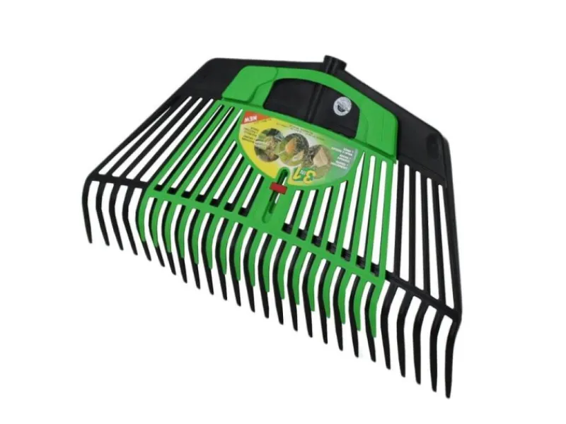 Galaflor Besen|Rechen|Laubrechen mit 26 Zinken und Laubhand
