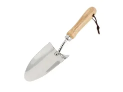 Pflanzkelle aus Edelstahl mit Holzgriff*Galaflor Online