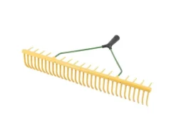 Rasenrechen aus Kunststoff mit 32 Zinken*Galaflor Sale