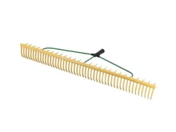 Galaflor Rechen|Rasenrechen aus Kunststoff mit 48 Zinken