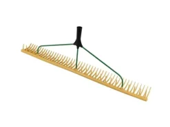 Galaflor Rechen|Rasenrechen aus Kunststoff mit 48 Zinken