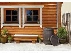 Regentonne Barrica 260 l Dunkelbraun*Garantia New