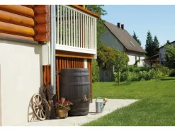 Regentonne Barrica 260 l Dunkelbraun*Garantia New