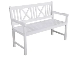 Bank Malmö 2-Sitzer Weiß FSC®*Garden Pleasure