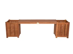 Gartenbank Vanda 40 cm x 150 cm x 30 cm Braun FSC®*Garden Pleasure Outlet