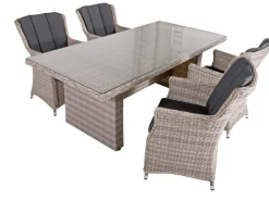 Gartenmöbel-Set Dijon 5-teilig Grau*Garden Pleasure New