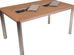 Gartenmöbel-Set Florence 7-teilig Champagner*Garden Pleasure Hot