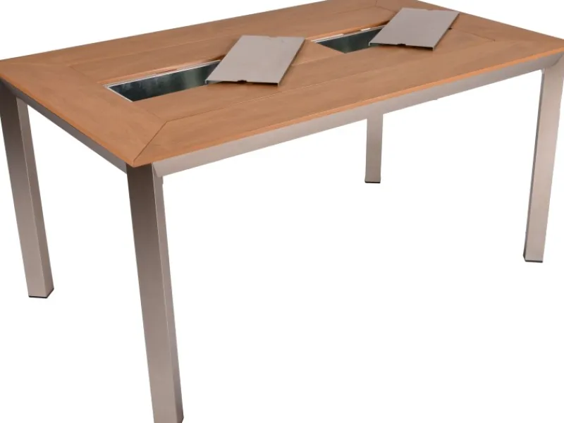 Gartenmöbel-Set Florence 7-teilig Champagner*Garden Pleasure Hot