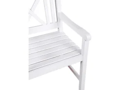 Garden Pleasure Gartenmöbel-Sets|Gartenmöbel-Set Malmö 5-teilig Weiß FSC®