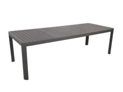 Garden Pleasure Gartentische|Gartentisch Amira ausziehbar Anthrazit Grau 100 cm x 195 cm