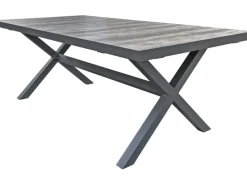 Gartentisch ausziehbar Dunkelgrau 100 cm x 260 cm*Garden Pleasure Hot