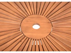 Garden Pleasure Gartentische|Gartentisch FREMONT Rund Akazie Ø 110 cm