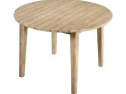 Gartentisch Arvada Rund Natur Ø 110 cm*Garden Pleasure