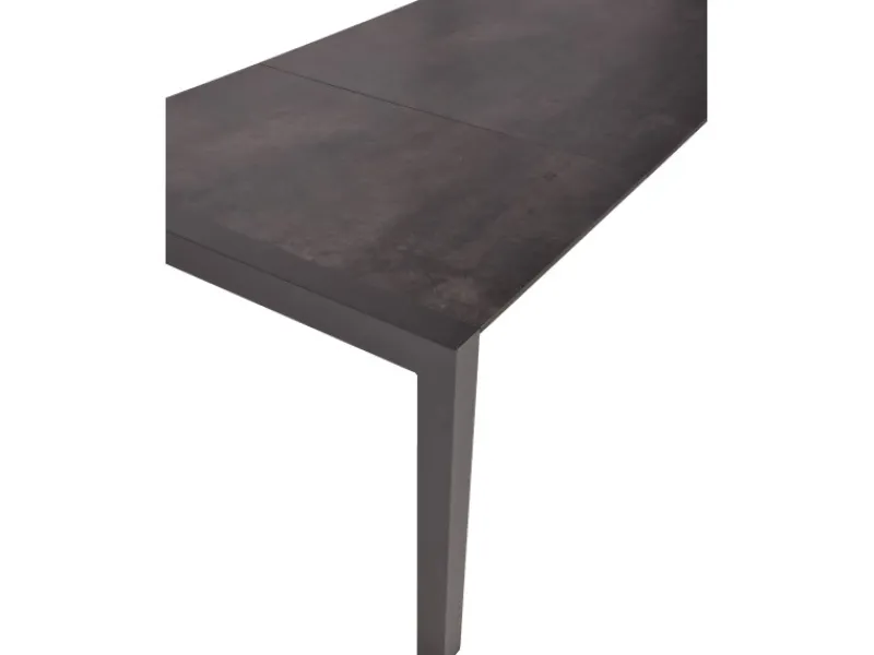 Garden Pleasure Gartentische|Gartentisch SOPHIA Rechteckig ausziehbar Grau 92 cm x 267 cm