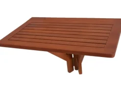 Klapptisch STANFORD Rechteckig Dunkelbraun 60 cm x 40 cm*Garden Pleasure Clearance