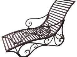 Liegebank Kuwa Dunkelbraun*Garden Pleasure Outlet