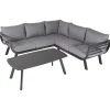 Lounge-Gruppe Aurelia Grau*Garden Pleasure Discount
