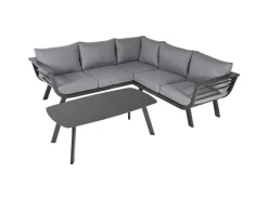 Lounge-Gruppe Aurelia Grau*Garden Pleasure Discount