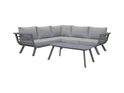 Lounge-Gruppe Aurelia Grau*Garden Pleasure Discount