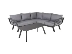 Lounge-Gruppe Aurelia Grau*Garden Pleasure Discount