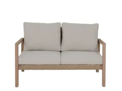 Lounge-Set San Mateo 4-teilig mit Kissen Braun FSC®*Garden Pleasure