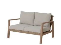 Lounge-Set San Mateo 4-teilig mit Kissen Braun FSC®*Garden Pleasure