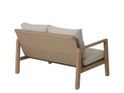 Lounge-Set San Mateo 4-teilig mit Kissen Braun FSC®*Garden Pleasure