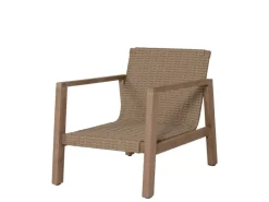 Lounge-Set San Mateo 4-teilig mit Kissen Braun FSC®*Garden Pleasure