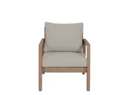 Lounge-Set San Mateo 4-teilig mit Kissen Braun FSC®*Garden Pleasure