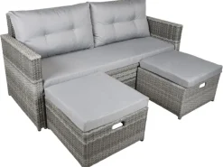 Garden Pleasure Lounge-Gartenmöbel|Lounge-Sofa Malta 180 cm x 86 cm x 76 cm