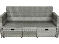 Garden Pleasure Lounge-Gartenmöbel|Lounge-Sofa Malta 180 cm x 86 cm x 76 cm
