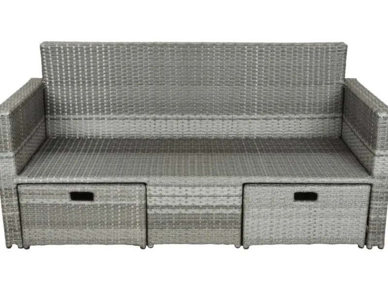 Garden Pleasure Lounge-Gartenmöbel|Lounge-Sofa Malta 180 cm x 86 cm x 76 cm