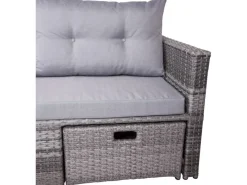 Garden Pleasure Lounge-Gartenmöbel|Lounge-Sofa Malta 180 cm x 86 cm x 76 cm