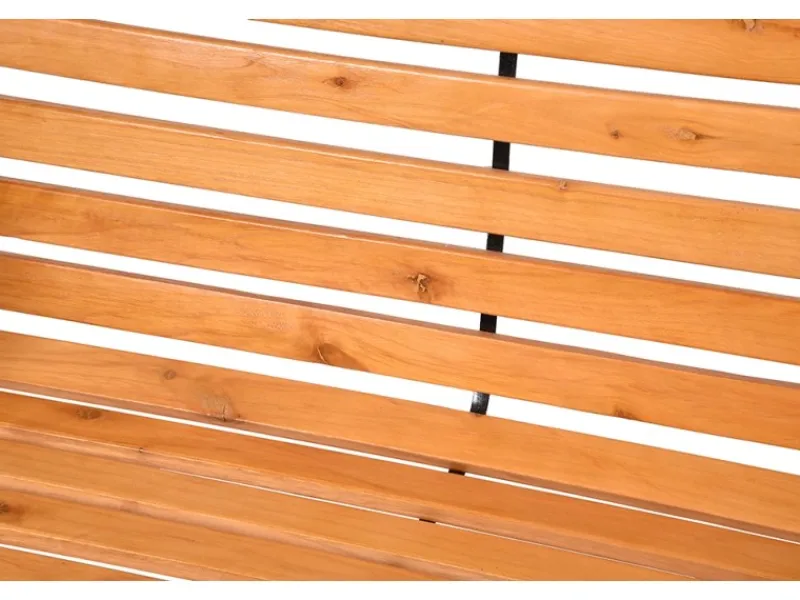 Parkbank Bellevue 122 cm x 80 cm x 60 cm Natur FSC®*Garden Pleasure Clearance