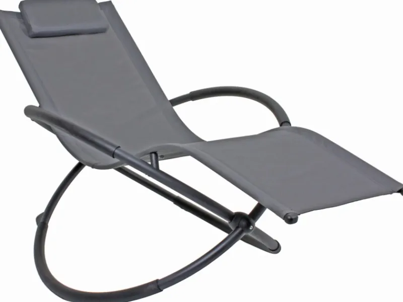 Schaukelliege Milos 111 cm x 93 cm x 54 cm Anthrazit*Garden Pleasure Discount