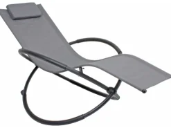 Schaukelliege Milos 111 cm x 93 cm x 54 cm Anthrazit*Garden Pleasure Discount