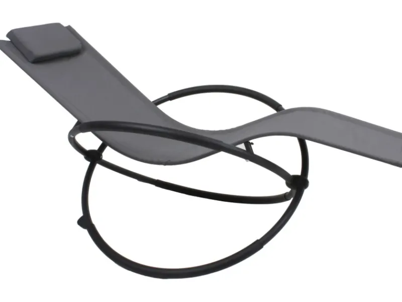 Schaukelliege Milos 111 cm x 93 cm x 54 cm Anthrazit*Garden Pleasure Discount