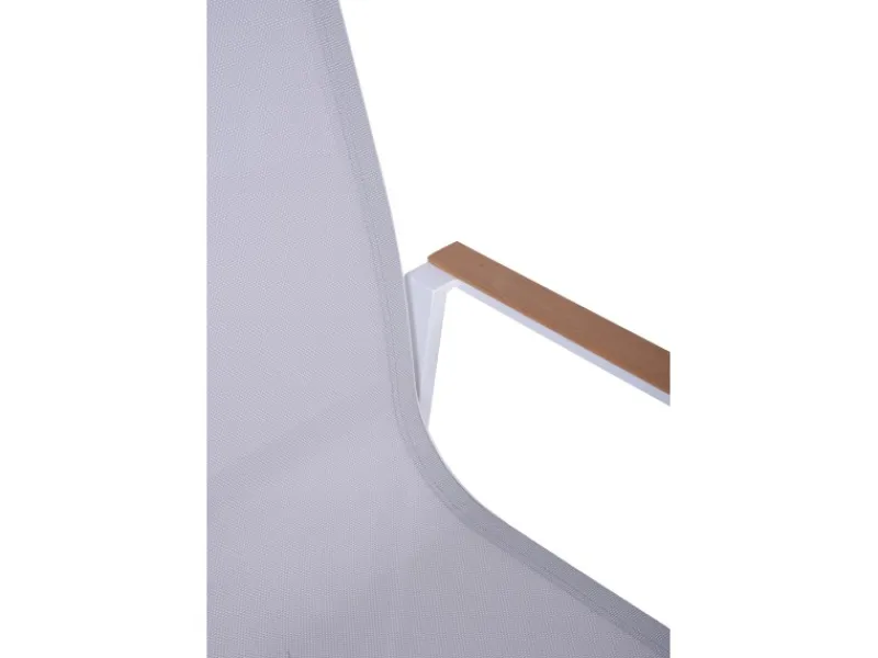 Garden Pleasure Gartenstühle|Stapelstuhl Venice 2er-Set Hellgrau