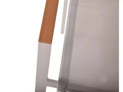 Garden Pleasure Gartenstühle|Stapelstuhl Venice 2er-Set Hellgrau