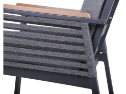 Stuhl Denia mit Auflage 2er Set 86 x 56 x 63 cm*Garden Pleasure Hot