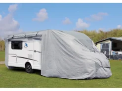 Garden Pleasure Schutzhüllen|Wohnmobil-Abdeckplane Größe S Grau