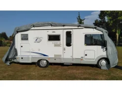 Garden Pleasure Schutzhüllen|Wohnmobil-Abdeckplane Größe S Grau