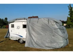 Garden Pleasure Schutzhüllen|Wohnmobil-Abdeckplane Größe S Grau