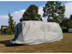Garden Pleasure Schutzhüllen|Wohnmobil-Abdeckplane Größe S Grau
