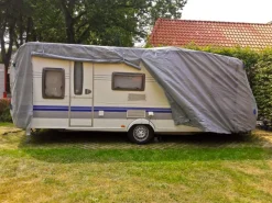 Wohnwagen-Abdeckhaube Größe S Grau*Garden Pleasure Best