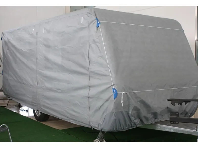 Wohnwagen-Abdeckhaube Größe L Grau*Garden Pleasure Best