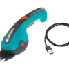 Gardena Gartenscheren|Strauchscheren|Akku-Grasschere ClassicCut Li - inkl. USB-C Ladekabel und LED-Anzeige