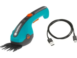 Gardena Gartenscheren|Strauchscheren|Akku-Grasschere ClassicCut Li - inkl. USB-C Ladekabel und LED-Anzeige